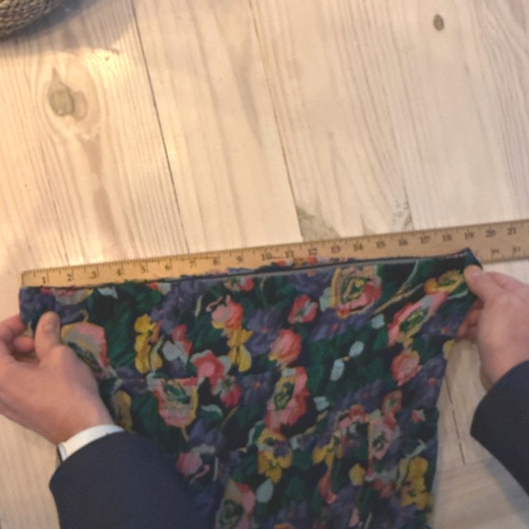 Anthropologie NEW Somerset Strapless Maxi Dress Floral Tiered‎ sz M coquette NWT - Picture 10 of 12